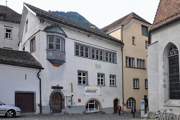 Das einstige Zunfthaus ist heute Sitz des Kulturveranstalters Klibühni.