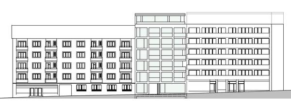 Die Blockrandbebauung gegen die Aarauerstrasse soll ergänzt werden.