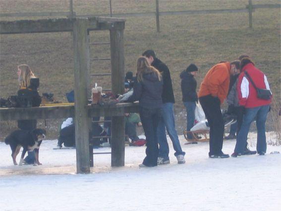 Seegfrörni Januar-Februar 2006 auf unseren
3 Seebachtalerseen