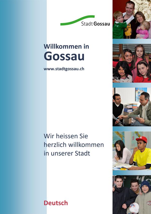 Informationsbroschüre Willkommen in Gossau