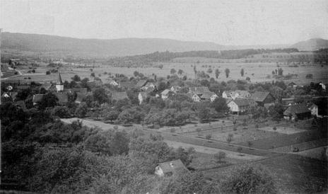 1890 sah Schlieren noch so aus, wie es seit Jahrhunderten bestanden hatte.