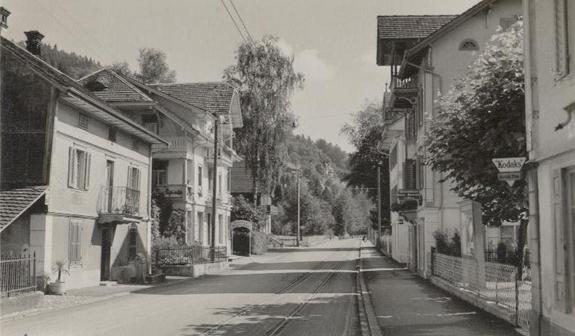 Seestrasse Richtung Oberägeri
Ansicht bis 1939