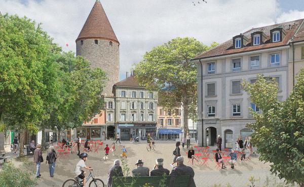 Réaménagement du centre-ville de Bulle