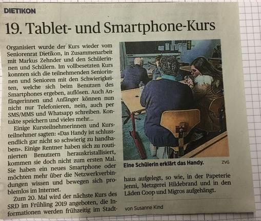 Smartphone-Kurs