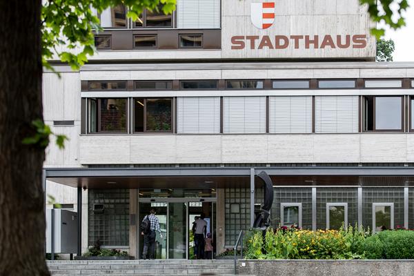 Eingang zum Stadthaus Uster