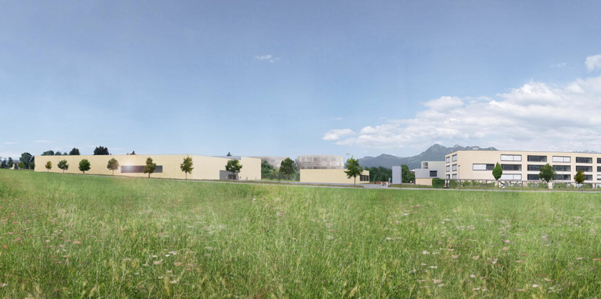 Image de synthèse Centre sportif régional