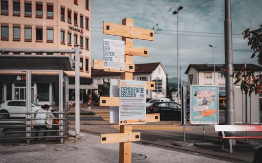 Aktion auf dem Sonnenplatz