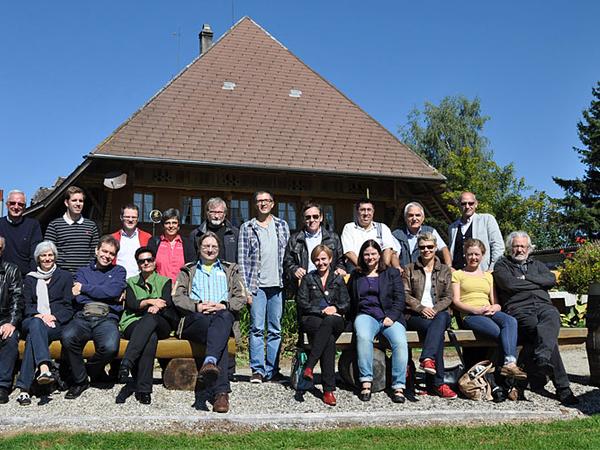 Gruppenbild im Emmental.