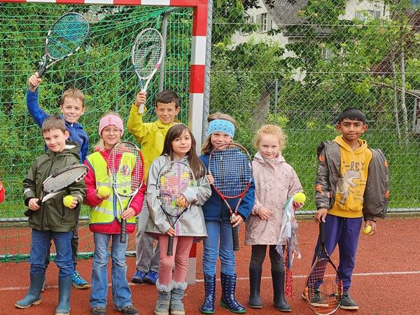 Basteln mit Tennisbällen