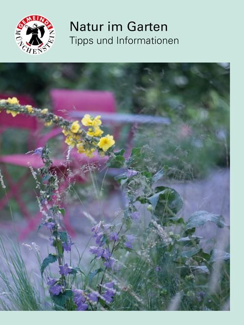 Titelbild Broschüre Natur im Garten