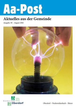 Aa-Post Ausgabe 38 - August 2016