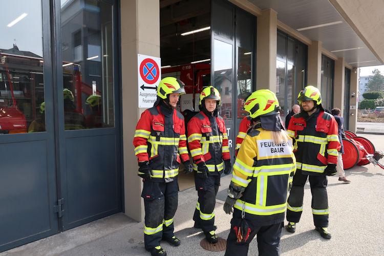 Einstieg zum Einsatz TLF