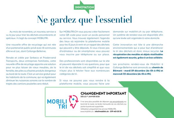 Article ECHO Mobilitri