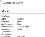 Bescheinigung