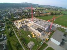 Schulzentrum Mühlematten im Bau