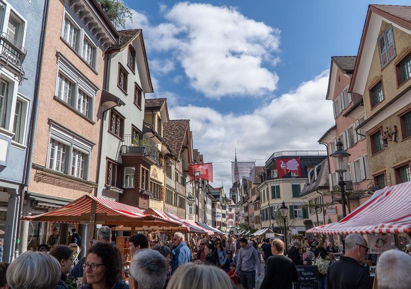 Foto Marktgasse am Maart