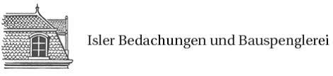 Logo Isler Bedachungen und Bauspenglerei