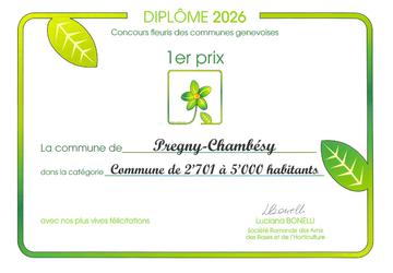 Concours fleuris des communes genevoises 2026