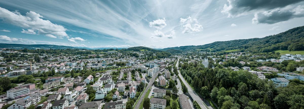 luftaufnahme adliswil