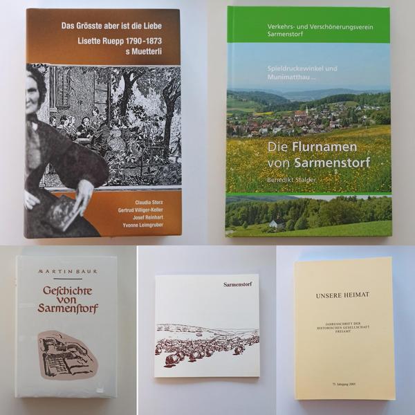 Collage Bücher zum Verkauf