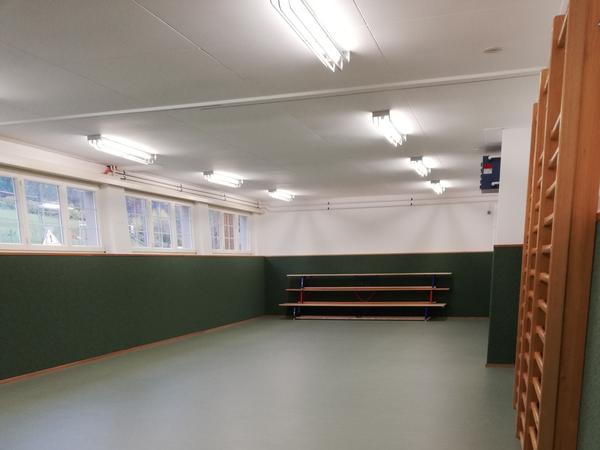 Übersicht der Halle
