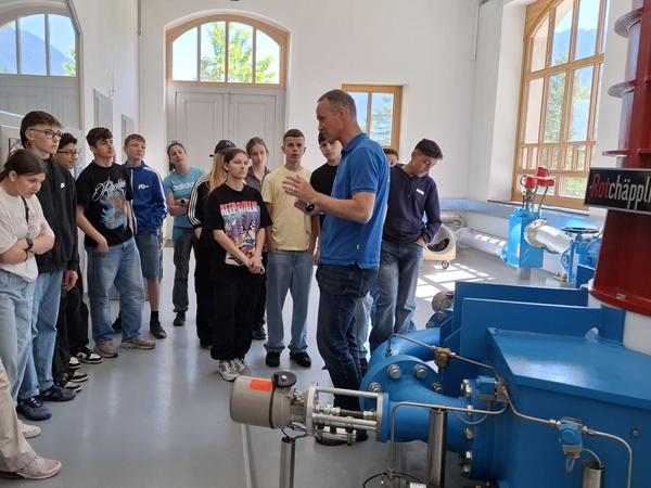 SuS im Wasserwerk EWB