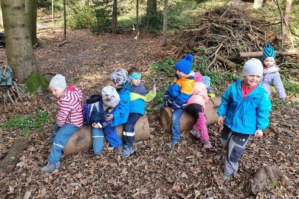 Waldspielgruppenkinder