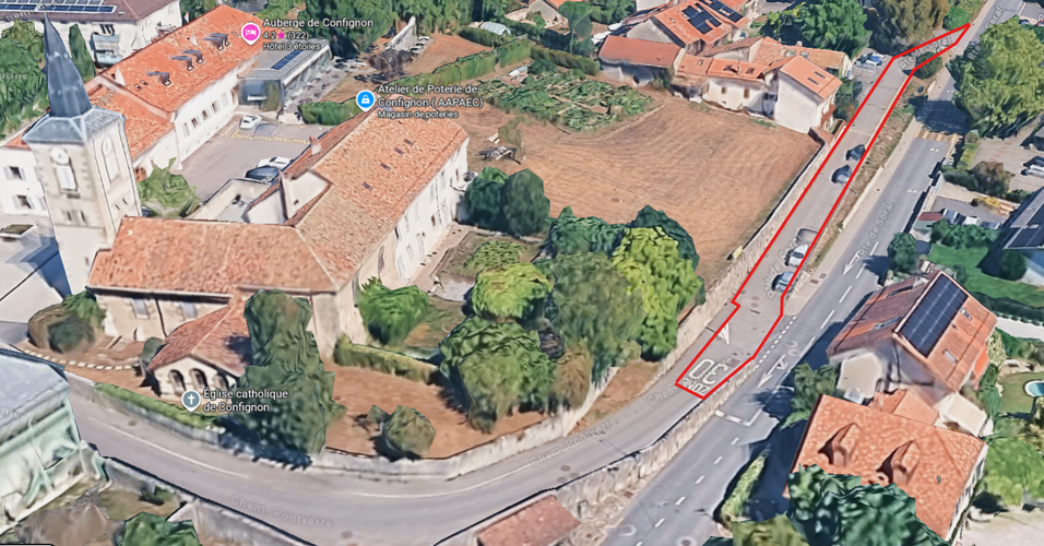 CONTRE-ROUTE DE SORAL ET RAMPE DE PONTVERRE - TRAVAUX D'AMENAGEMENTS