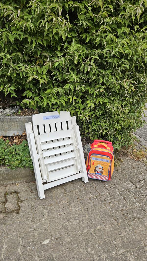 Beispiel korrekte Sperrgutentsorgung