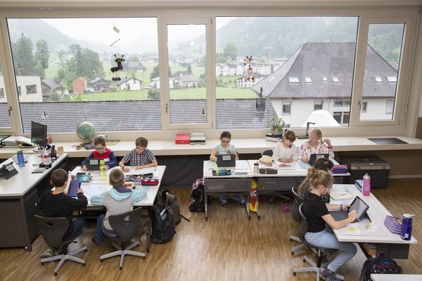 Primarschule im Klassenzimmer