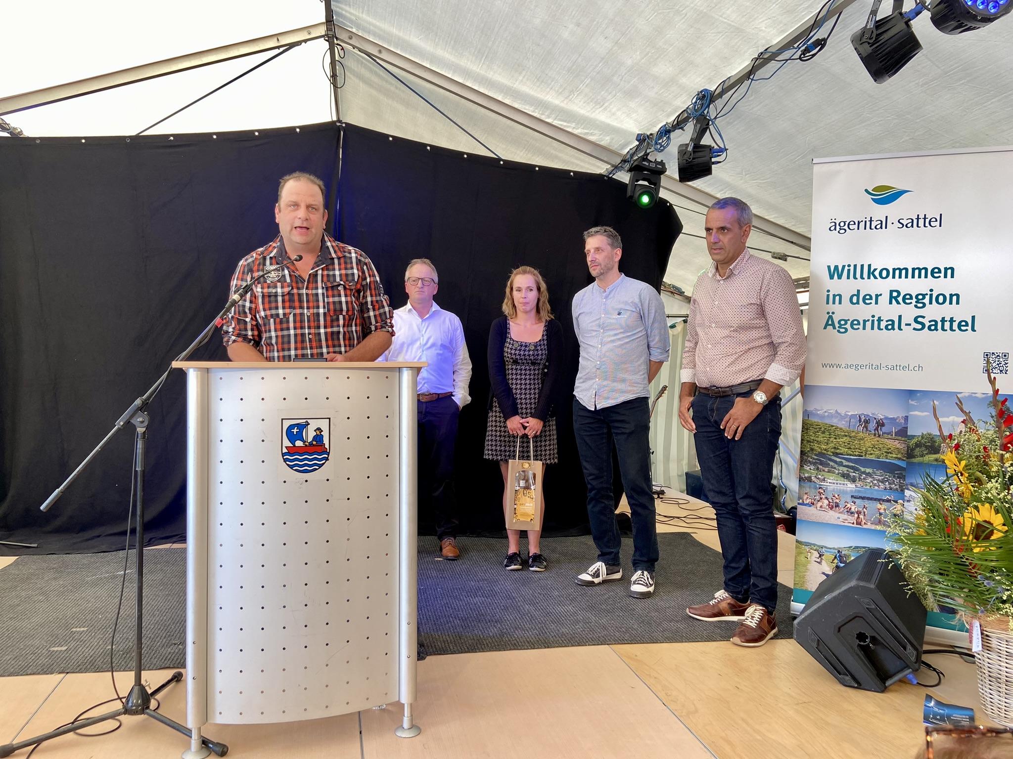 Der Ägeri-Award "Soziales Engagement" geht an die Herznotfallgruppe Ägerital.