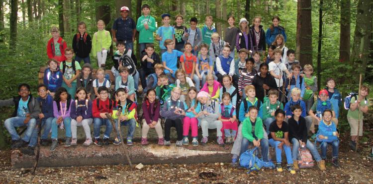 ...zum Gruppenfoto.