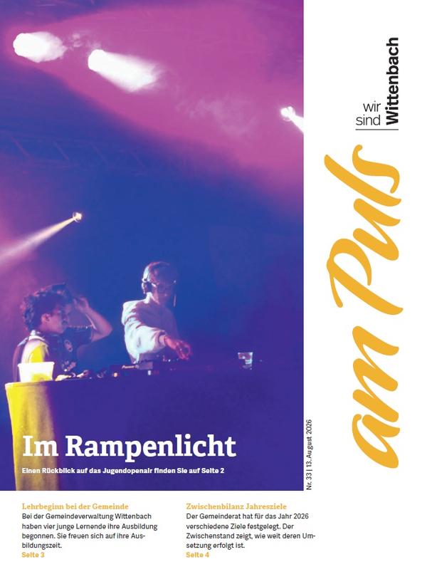am Puls 2026/33