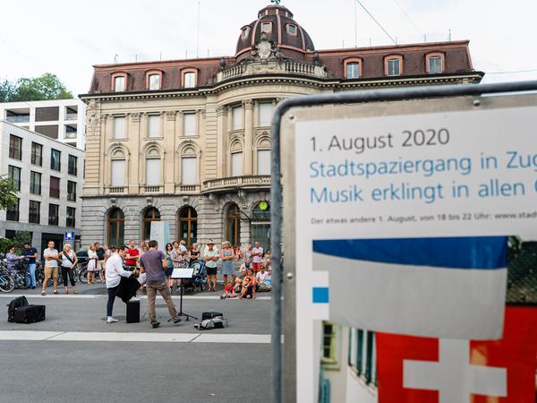 Konzert auf Postplatz