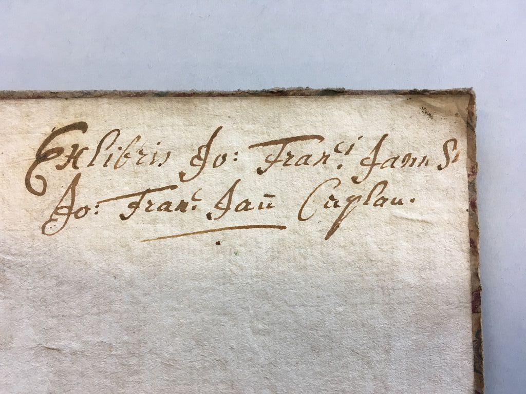 Exlibris von Johann Franz Jann