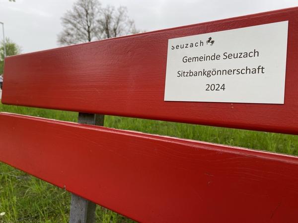 Tafel Sitzbankgönnerschaft