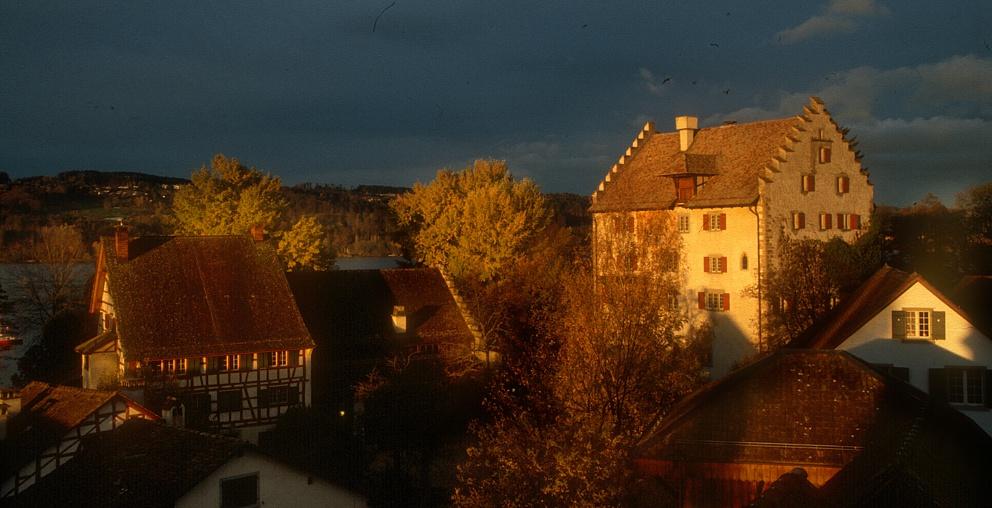 Der westliche Teil des Städtchens Greifensee.