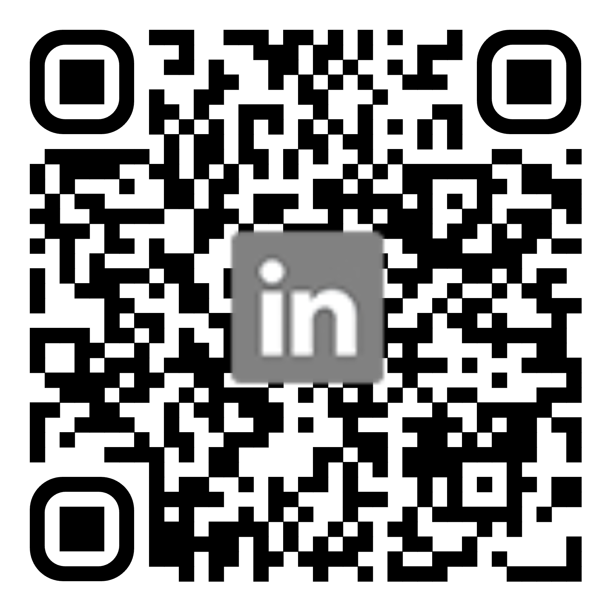 QR-Code Linkedin