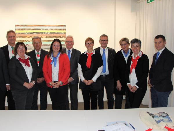 Treffen mit Burgerschaft Visp