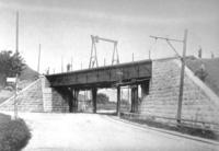 Schienenführung bei der Schwarzenbrücke