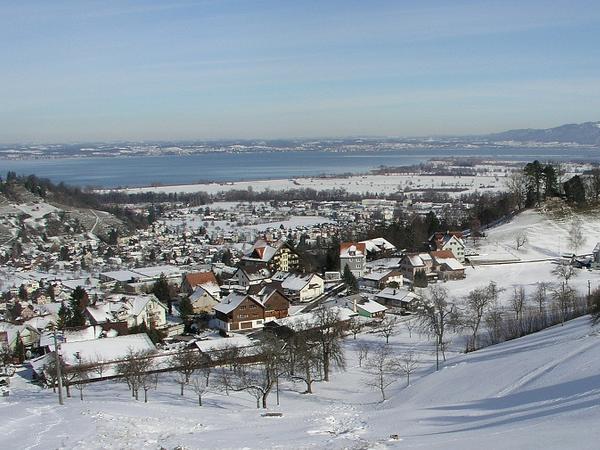 Lutzenberg im Winter