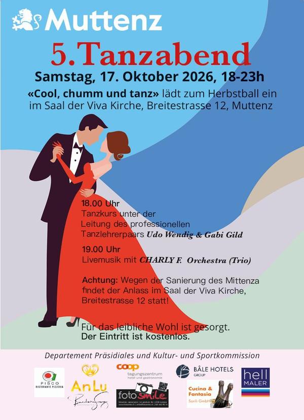 Flyer cool, chumm und tanz