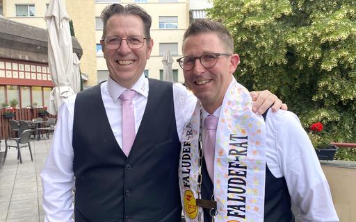 Stephan Kilcher (links) und René Marti.