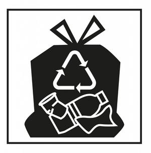 Piktogramm Kunststoffsammlung