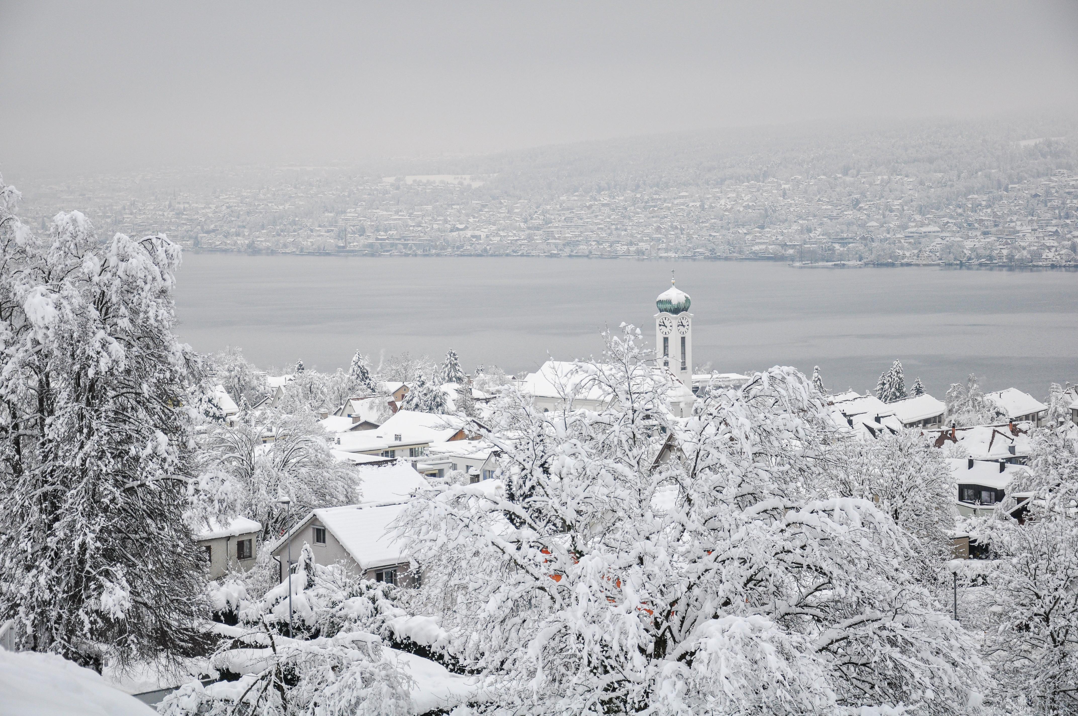 Thalwil im Winter 2021