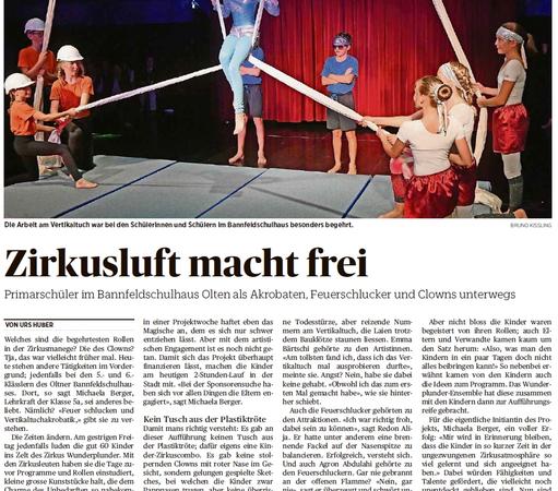 Zeitungsartikel