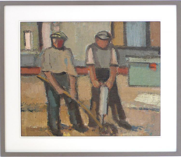 Öl auf Leinwand