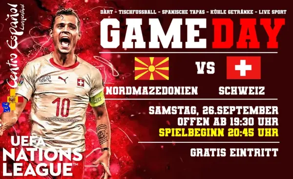 Fussball UEFA Nations League, Nordmazedonien - Schweiz