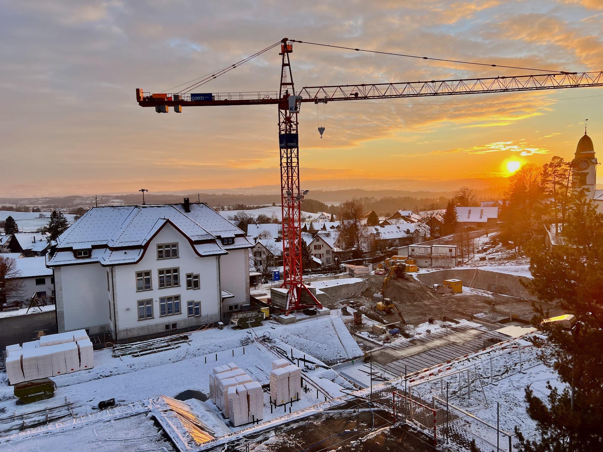Abendstimmung, 20. Januar 2023