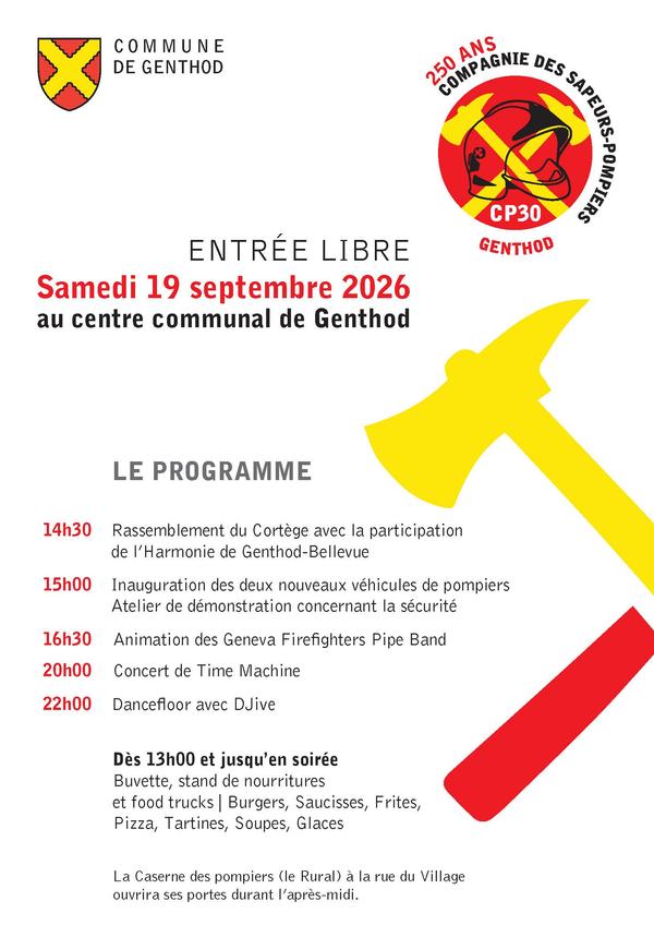 250 ans Pompiers